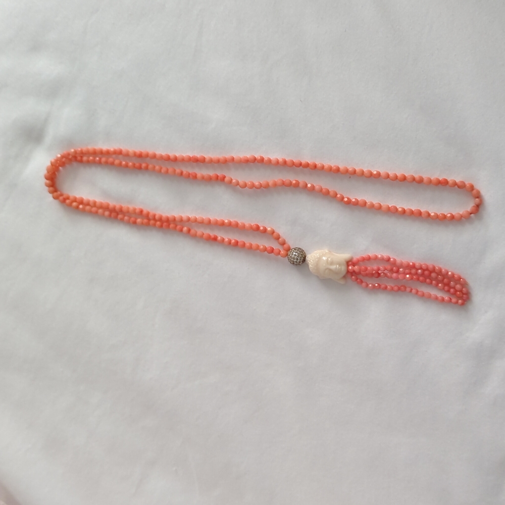 Tassel Coral Style Necklace